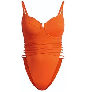 Adidas Ivy Park Orange Swimsuit